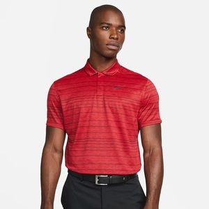 Tiger Woods Dri-Fit ADV Striped Polo
